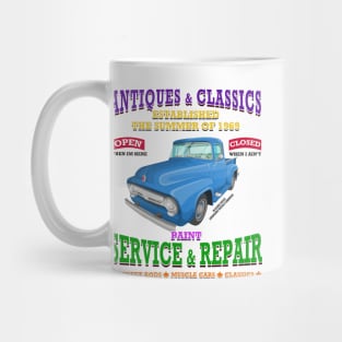 Antique Classic Car Garage Hot Rod Novelty Gift Mug